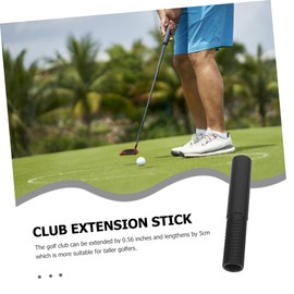 Totority Golf Club Extender Golf Shaft Extender Rod Extendable Practical Golfing Supply