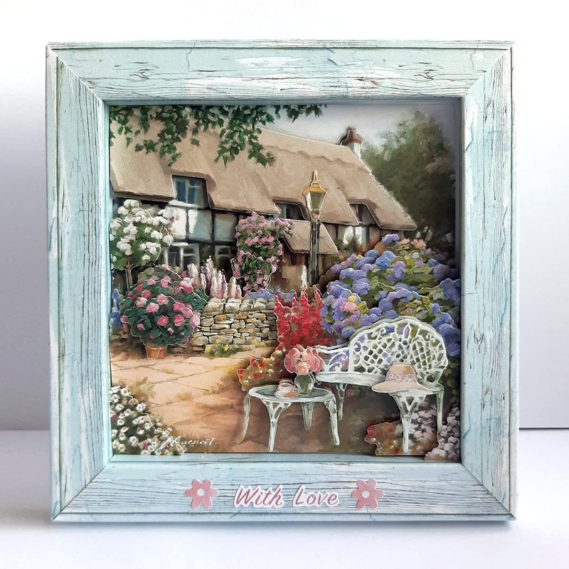 Katy Sue Rustic Wood Effect 6 x 6 Inch (150