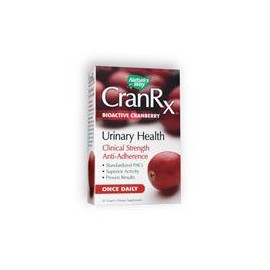 Natures Way Cranberry Bioactive CranRx Vegetarian Capsule - 30 per Pack - 3 Packs per case.