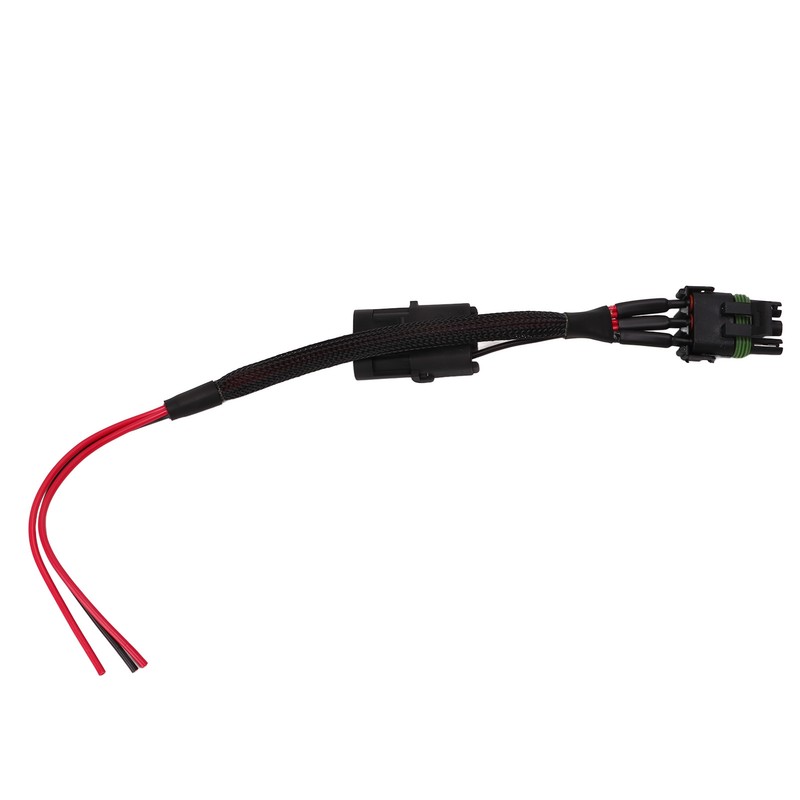 Taillight Power Harness Whip Brake License Plate Light Power Plug