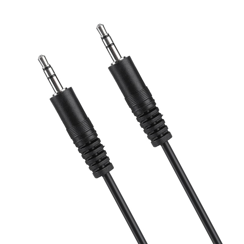 3.5mm Copper Male to Male Shielded Audio Cable for Speakers