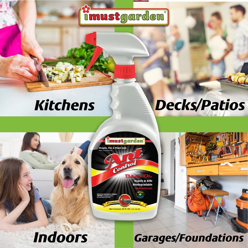 I Must Garden Ant Control - Kills & Repels -