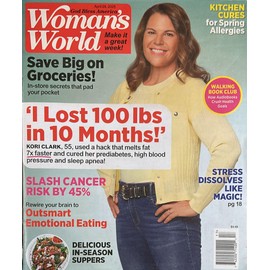 Woman’S World Magazine April 28,2025 Kori Clark Lost 100 Lbs In 10 Months