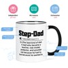 YHRJWN Step Dad Father's Day Gifts, Birthday Christmas Gifts for