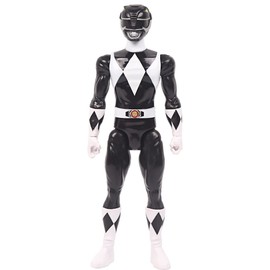 Mighty Morphin Black Ranger 12-Inch Action Figure Toy…