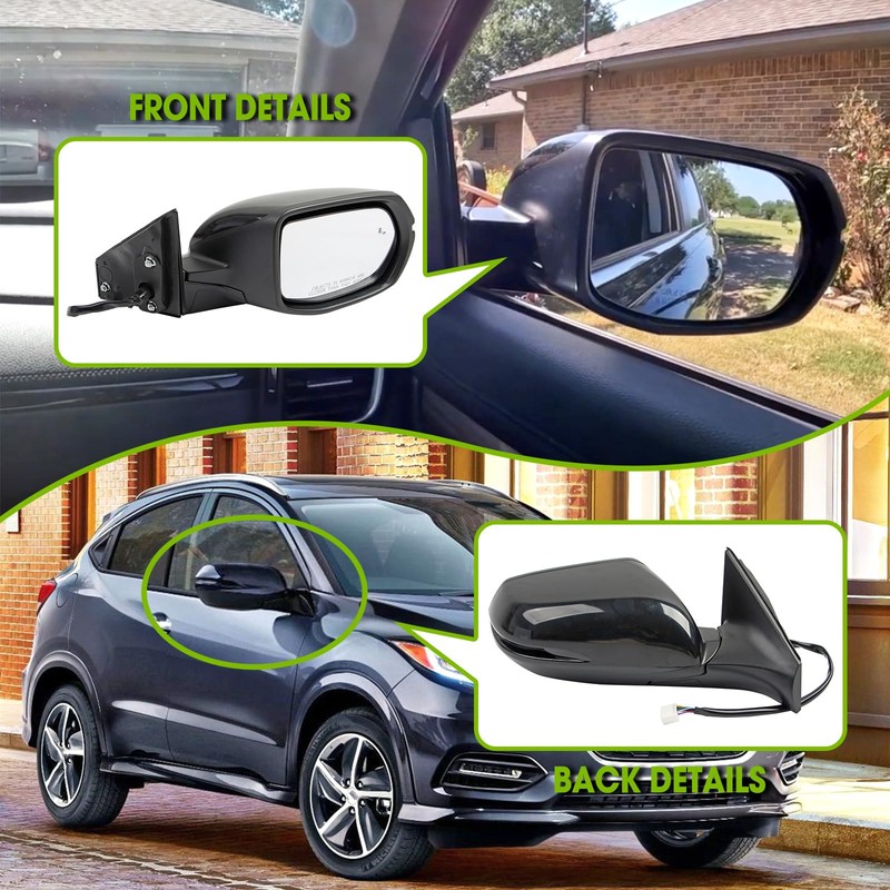 Cahuczlhoz Right Mirror Passenger Side Replacement for Honda CRV 2017-2022