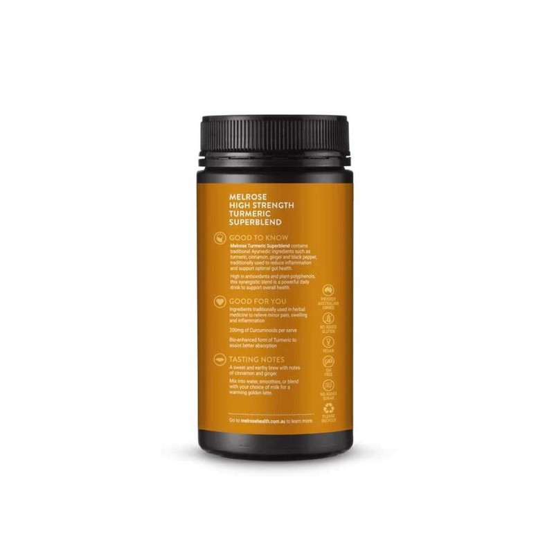 Melrose High Strength Turmeric Superblend Instant Powder 120g