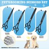Dream Reach 7" Dog Grooming Scissors Set, Professional Dog Scissors