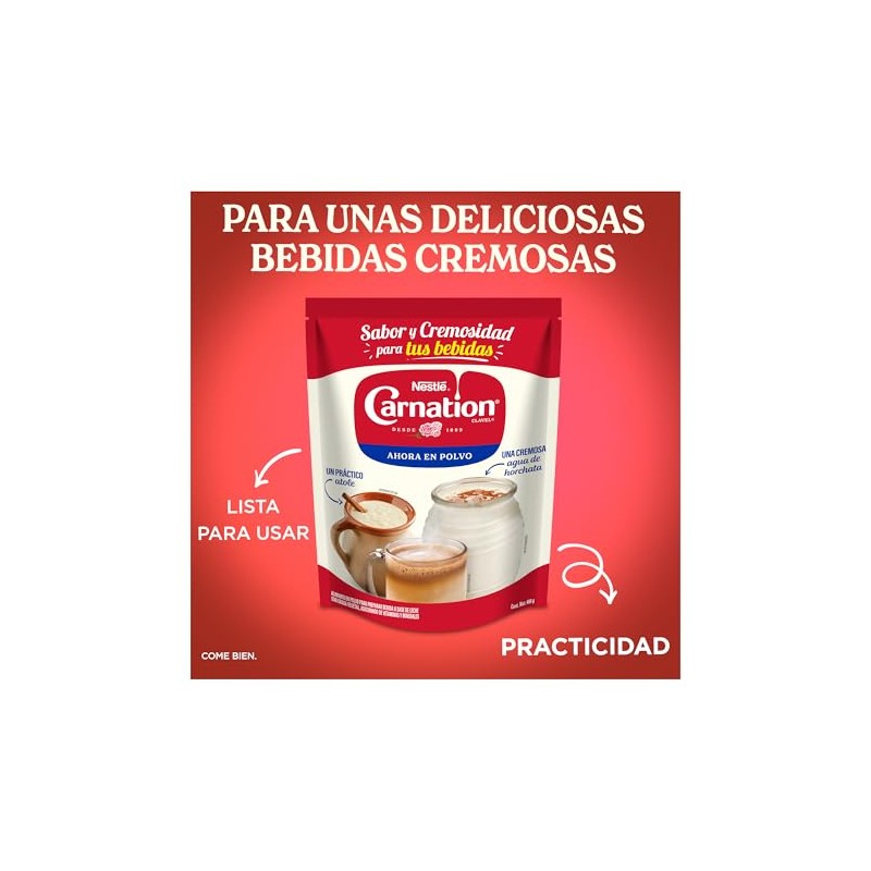 Carnation Polvo, Leche - 460 g