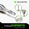 SHARPRO Upcut Spiral Router Bit Set 1/4 Inch Shank 1/8
