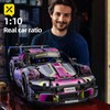 【1:10】911 Colorful Building Blocks Assembly Race Car Science and Education