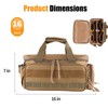 16-Inch Tool Bag with 16 Packets,Tools Bag for Men with