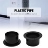 ZUDKSUY 2PCS 7.5cm / 3 inch Duct Connector Flange Plastic