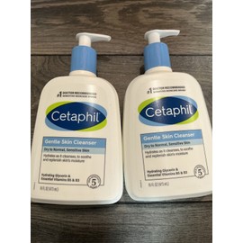 Cetaphil 2 Cetaphil Face Wash Gentle Skin Cleanser Dry To Normal Sensitive Skin 16 oz Ea