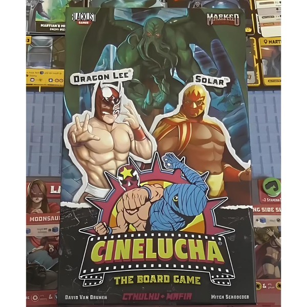 Blacklist Games, Cinelucha The Board Game: Dragon Lee & Solar