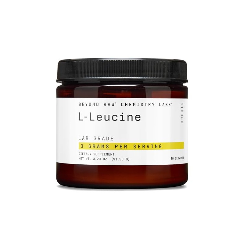 Beyond Raw Chemistry Labs L-Leucine, 30 porciones