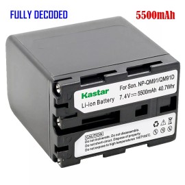 Kastar QM91D Battery Sony DCR-HC15 HC88 PC6, PC8, PC9 PC100, PC101 PC103, PC104