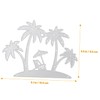 Hohopeti Multi Use Beach Coconut Tree Metal Cutting Die Mold