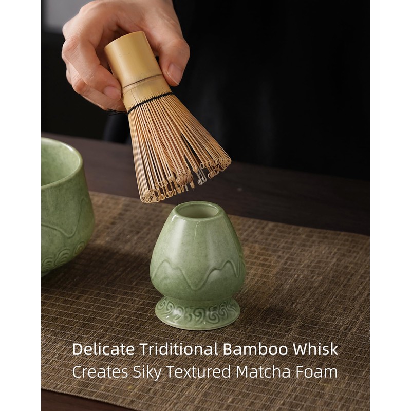 ZENS 5Pcs Japanese Matcha Set, Matcha Tea Ceremony Kit Includes