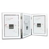 Profile Products Metal Photo Frame Eternal Silver Triple 4x6 -
