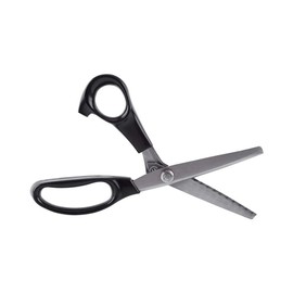 Tijeras de costura Zig Zag, tijeras decorativas redondas/de borde triangular de tela (3 mm, 5 mm, 7 mm) (5 mm)