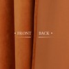 StangH Velvet Curtains 120 inches for High Ceiling Window, Orange