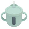 Silicone Sippy Cups Double Handles Lightweight Toddler Training Cup with