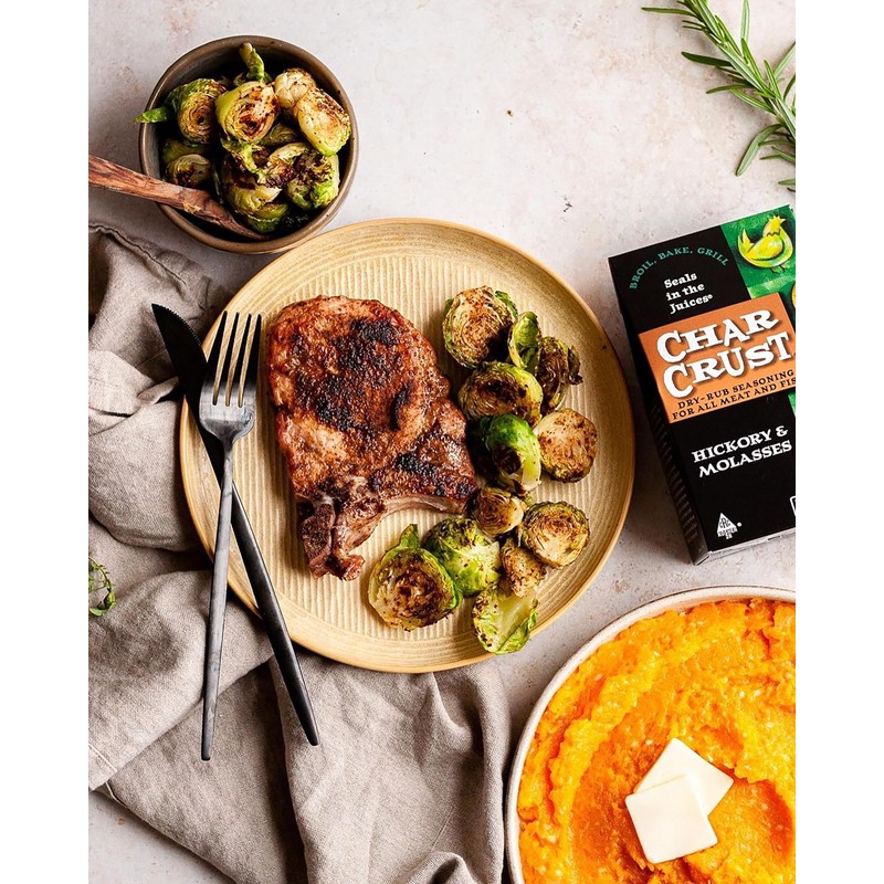Char Crust Dry-Rub Seasoning (3-Pack, Hickory & Molasses)