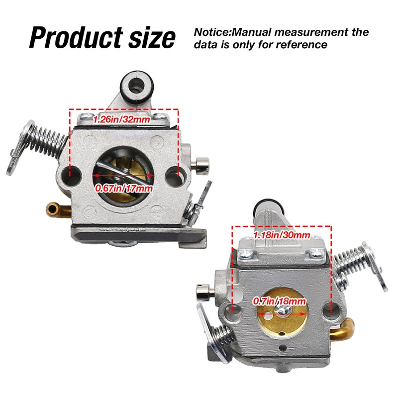 Zreneyfex MS180 Carburetor Replacement for Stihl MS170 017 018 Chainsaw