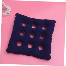 IWOWHERO Inflatable Wheelchair Cushion Pads for Patients Comfortable Back Support Seat Cushion Blue Lightweight Design for Home Office and Travel Use