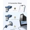 Inateck 1D/2D Bluetooth Barcode Scanner Wireless Laser USB Handheld Scan