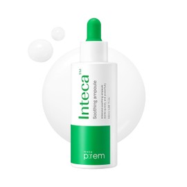Make Prem Intenka Soothing Ampoule, 1.7 fl oz (50 ml), Deer, Serum, 8 Ply Hyaluronic Acid, Sensitive Skin, Soothing Care, Korea