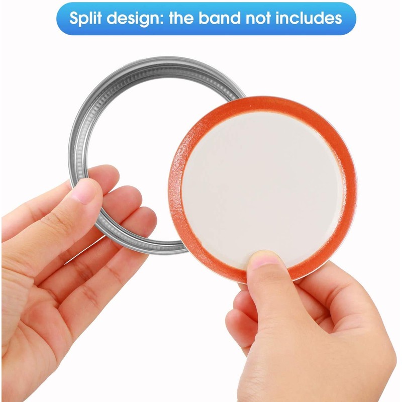 36 PCS Regular Mouth Canning Lids, Lids for Mason Jar,
