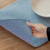 Demetex Reversible Placemat, Made of Fabric, Cotton, Linen, Stylish, Nordic