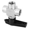3 Way Ball Valve Stainless Steel Female BSPP Flow Control