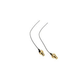 Akasa I-PEX MHF4L to RP-SMA Female Pigtail Cable, 150 mm, Pack of 2, Compatible with Intel NUC, Asus PN50 & Other SFF Motherboards, A-ATC01-150GR