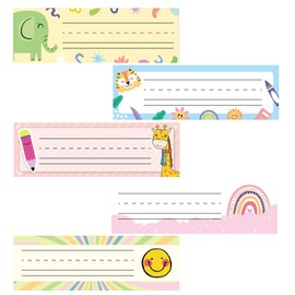 Waterproof Label, Name Labels Desk Name Tags for Classroom, 25 Student Name Plates Teacher Nameplates for Student Desks for Classroom Kindergarten, Preschool, 1st, 2nd & 3rd Grade