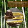BESTNEWIE Soft and Flexible Sauna Backrest Made with Bamboo Blocks