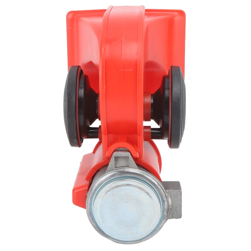 Snail Car Horn Red Air Electric Snail Single Horn Kit