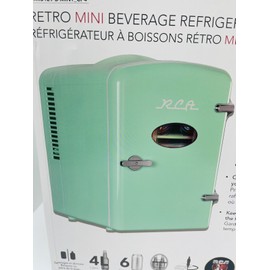 Mini Compact Beverage  Regfrigerator, Great For Office,car,rv Boat. Mint  Green