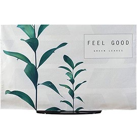 TINTON LIFE Premium Quality Wrinkle Free Polycotton Indoor TV Dustproof Cover Cloth(Leaf 3, 42")