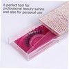 Ipetboom 2pcs Shiny Rhinestone False Eyelash Storage Case Convenient Eyelash