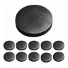 Vamos de Compras 10 Piezas Imán Ferrita Redondo 25x4mm Potente