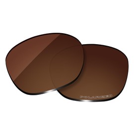 OOWLIT Replacement Sunglass Lenses for Oakley Garage Rock OO9175 Brown Elite Polarized