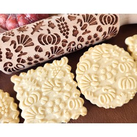 Thanksgiving Embossed Rolling Pin