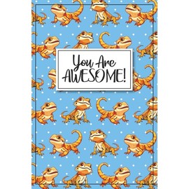 Bearded Dragon Notebook - Beardie Journal: A blank lined diary cute funny gift for a Bearded Dragon Mom, Beardie Dad, Men, women, kids, girls, boys future herpetology reptile lizard lover