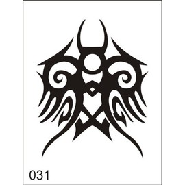 Airbrush Tattoo Stencil M031
