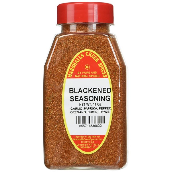 Marshall’s Creek Spices Kosher No Salt, Blackening Seasoning, 11 Ounce