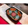 Colorful Talavera Scalloped XL Serving Dish | Mexican Pottery Casserole
