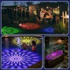 MATEPROX Solar Pool Lighting Floating IP68 Waterproof LED Pond Light